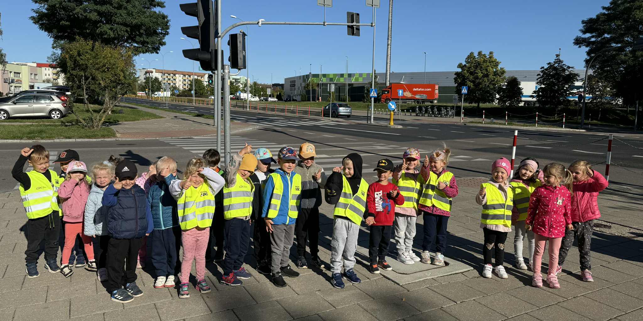Bezpieczni na drodze – nasze przedszkolaki w akcji